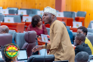 Ketu North Member of Parliament Eric Edem Agbana
