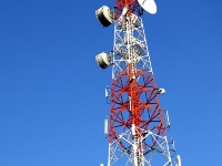A telecommunication pole