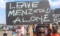 Some aggrieved Menzgold customers demonstrating