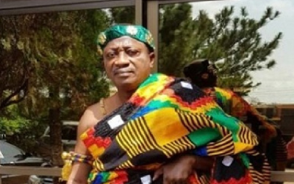 President of the Kumasi Traditional Council (KTC) Baffour Owusu Amankwatia VI
