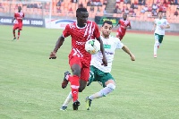 Nicholas Gyan in action for Simba SC