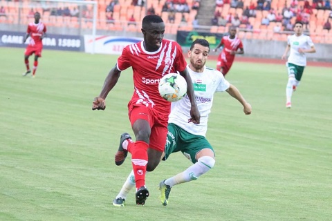 Nicholas Gyan in action for Simba SC