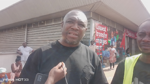 Ernest Afayam is the Managing Director of Kejetia Market