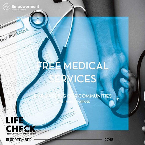 Over 10,000 people will be taken through various medical process at LifeCheck