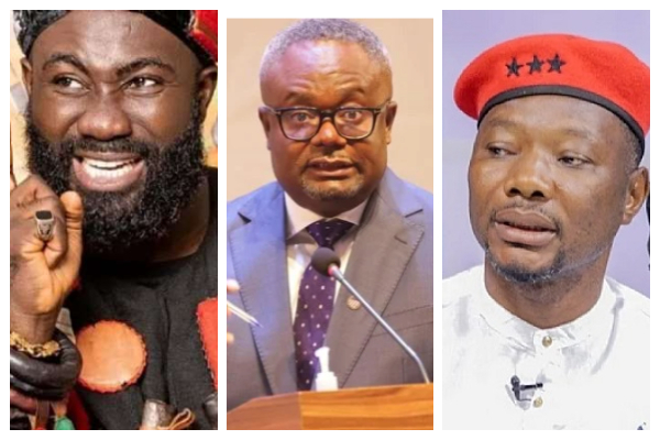 Okatakyie Afrifa-Mensah, Kofi Akpaloo and Bernard Monah