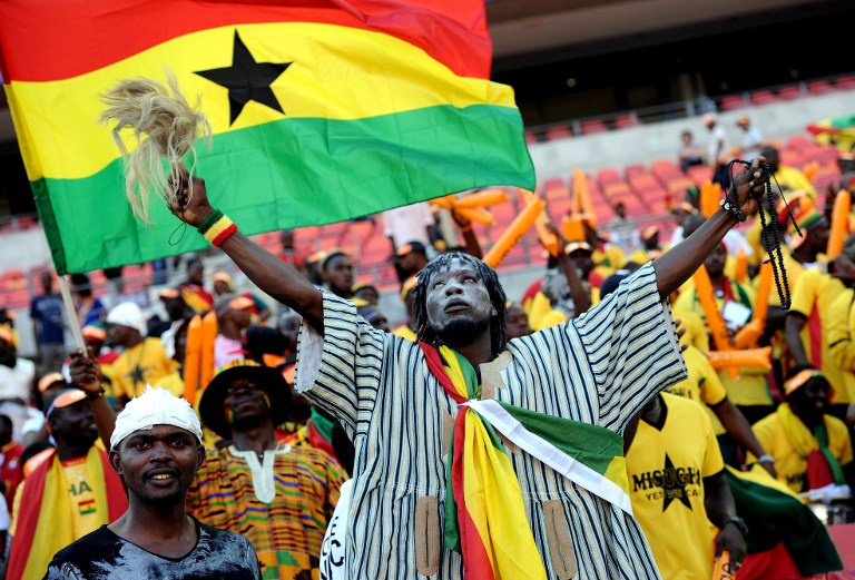 File photo of Black Stars supporters