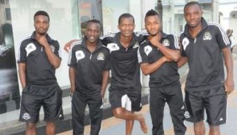 Ghana's quintet at Mazembe