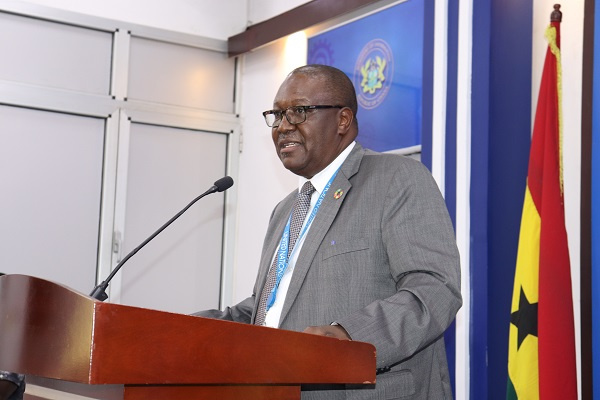 World Health Organization representative to Ghana, Dr. Francis Kasolo