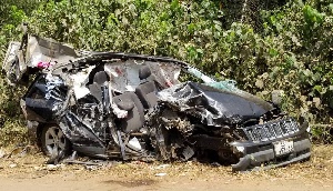 The car Ebony was travelling in on February 8, 2018