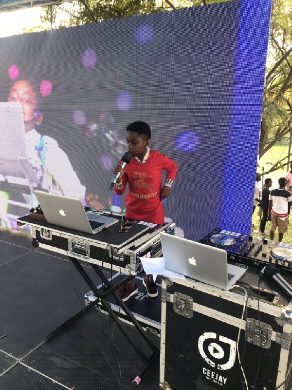 DJ Switch doing what she loves to do the most