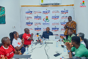 Some Executives of the Paralympic Committee met to plan ahead of the marathon