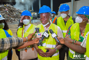 John Oti Bless is the Chairman of Parliamentary Select Committee on Sanitation and Water Resources