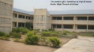 The modern girls dormitory at Mafe-Kumeur Senior High Technical School