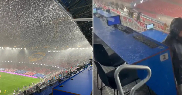 Watch how Barcelona's Camp Nou got flooded during Oviedo game