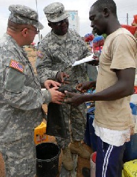 Ghanaians shares culture with US Army