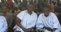 National Security Minister, Chieftaincy and Religious Affairs Ministers paid a visit to Yendi.