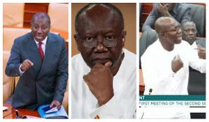 Ayariga clashed with Afenyo-Markin over Ken Ofori-Atta's US permanent residency report Ayariga clashed with Afenyo-Markin over Ken Ofori-Atta's US permanent residency report