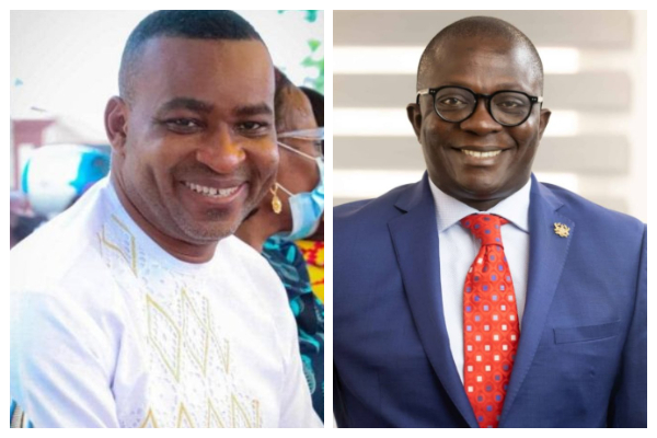 Chairman Wontumi [L] and Bryan Acheampong