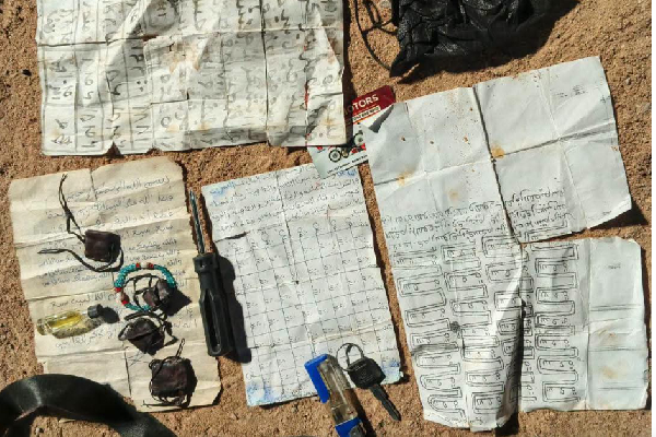 Items recovered from the suspect included one AK-47 rifle, one pump-action gun and two AK-47