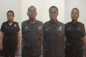 Some of the interdicted officers Some of the interdicted officers