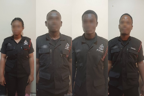 Some of the interdicted officers