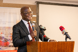 Ahmed Ibrahim is the Minister of Local Government, Chieftaincy and Religious Affairs