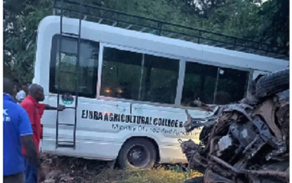 A deadly road crash has claimed three lives and left 30 others injured