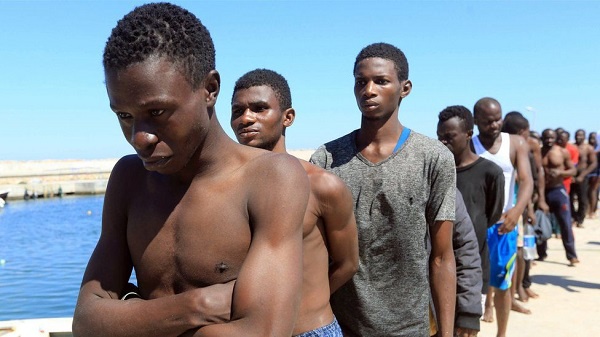 File photo: African immigrants in Libya