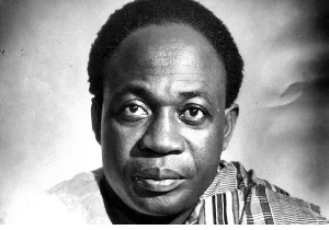 Ghana's first president, Kwame Nkrumah