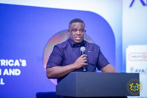 Samuel Nartey George is the Minister of Communication, Digital Technology, and Innovations