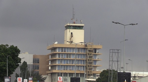 The current ATC tower is located on top of the Ghana Civil Aviation Authority