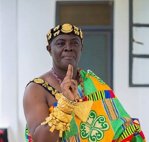 Osagyefo Oseadeyo Agyeman Badu II, The Paramount Chief Of Dormaa Traditional Area1