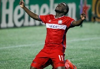 David Accam was on the scoresheet on Tuesday night
