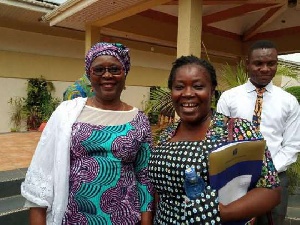 Prof. Olivia Kwapong And Hajia Alima Mahama 