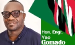 Mr. Yao Gomado, Member of Parliament (MP) for Akan Constituency