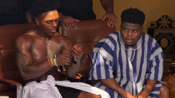 Wode Maya led IShowSpeed through his tour in Ghana