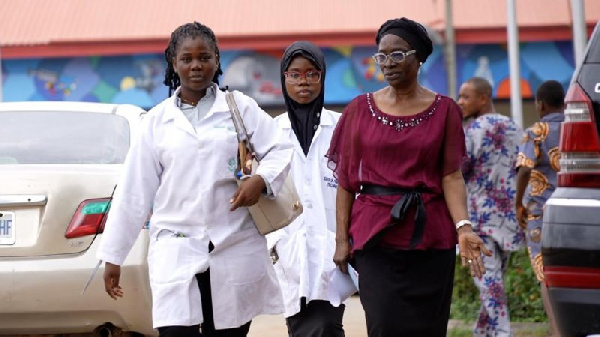 Some resident doctors for Nigeria