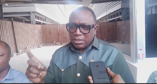 Ernest Afayam is Manager of the Kumasi City Market