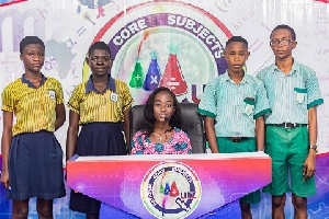 The National Core Subjects Quiz is sponsored by RMG Ghana
