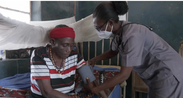 Awwal Musa has been able to get the drugs to treat her leprosy for the past year