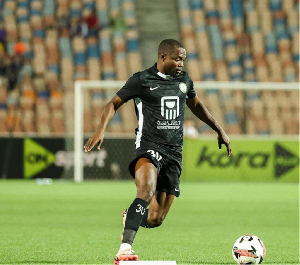 Ghana-born Togolese forward Yaw Annor has netted his 10th goal of the season
