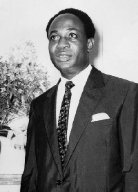 Dr. Kwame Nkrumah,first president of Ghana