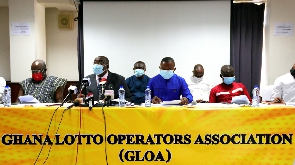 Leaders of the Ghana Lotto Operators Association