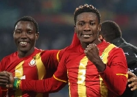Kwadwo Asamoah and Asamoah Gyan