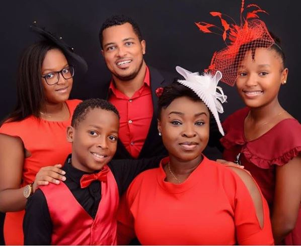 Actor Van Vicker and his family