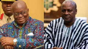 President Akufo-Addo has challenged ex-President Mahama's claim of seeking election manas a changed