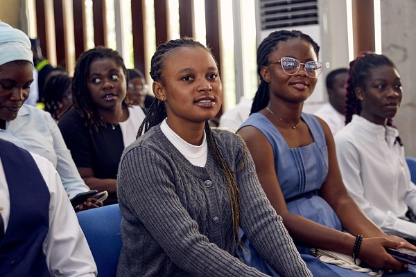 Some ladies at an event