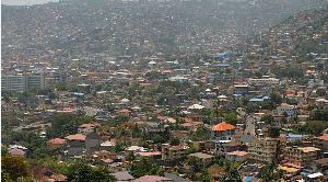 View of Freetown, Sierra Leone, April 28, 2024 View of Freetown, Sierra Leone, April 28, 2024