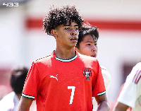 Cristiano Jr during the game