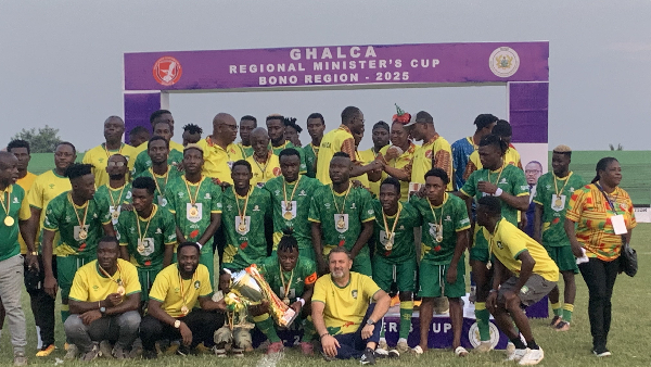 Aduana FC win maiden Bono GHALCA Minister’s Cup